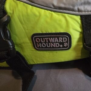 Outward Hound Neon Green Dog Harness